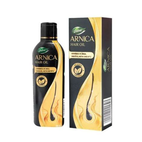 Buy Dabur Arnica Hair Oil - 100ml | Rejuvenates Hair | Promotes Hair Growth | Prevents Dandruff | Maintains Natural Colour-Purplle