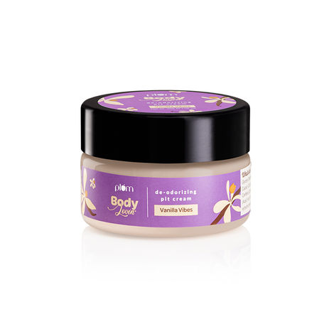 Buy Plum BodyLovin' Vanilla Vibes De-odorizing Pit Cream (50 gm)-Purplle