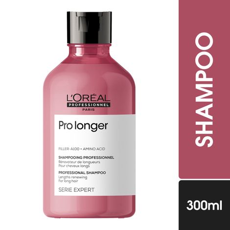 Buy L'Oreal Professionnel Serie Expert Pro Longer Shampoo | For Long Hair with Thinning Ends | With Filler-A100 and Amino Acid (300ml)-Purplle