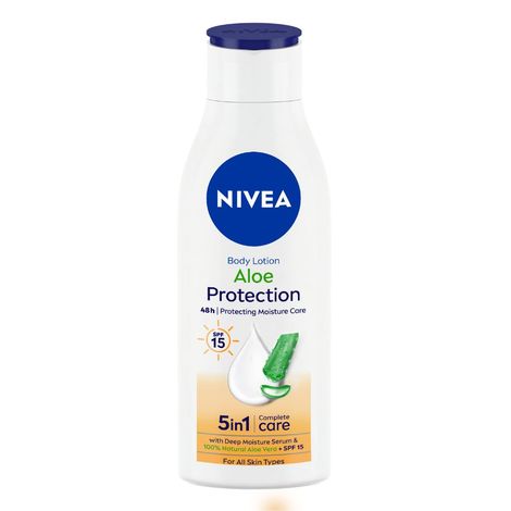 Buy NIVEA Aloe Protection Spf 15 Body Lotion (200 ml)-Purplle