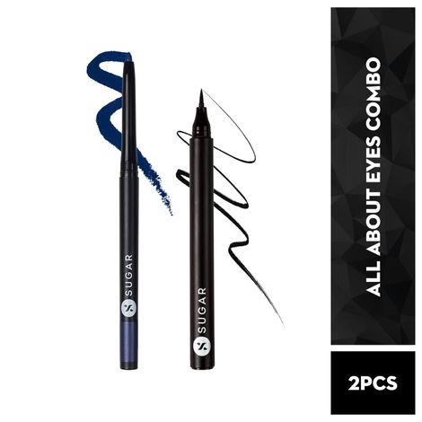 Buy SUGAR Cosmetics All About Eyes Combo of 2-Purplle