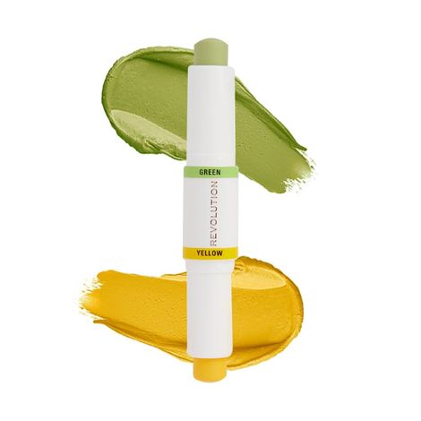 Buy Makeup Revolution Correct & Transform Yellow & Green (8.6 gm)-Purplle