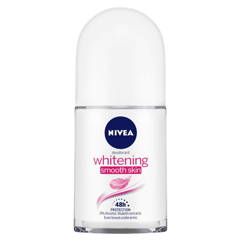 Buy NIVEA Women Deodorant Roll on, Whitening Smooth Skin, 25 ml-Purplle
