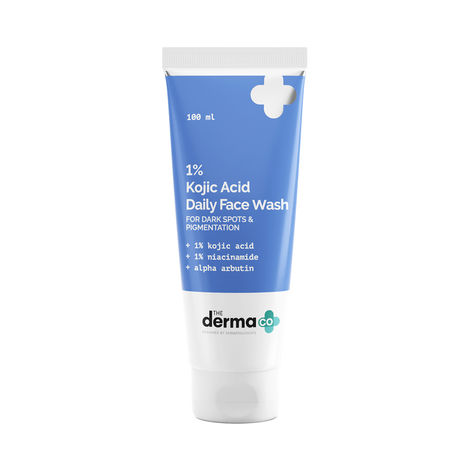 Buy The Derma co.1% Kojic Acid Face Wash with Niacinamide & Alpha Arbutin For Dark Spots & Pigmentation (100 ml)-Purplle