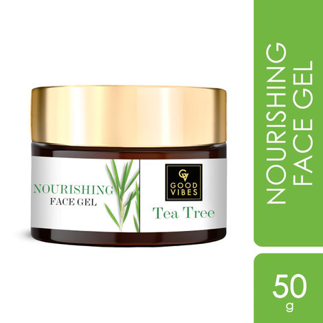 Buy Good Vibes Tea Tree Nourishing Gel (50 g)-Purplle