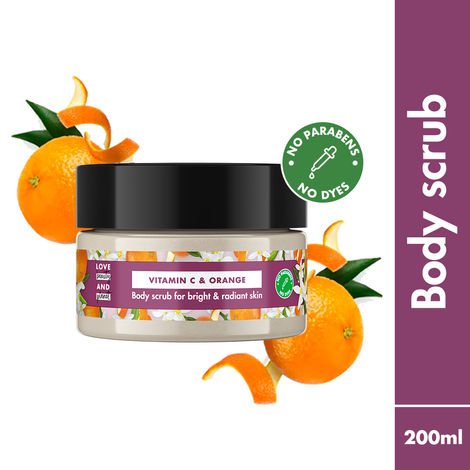 Buy Love Beauty And Planet Exfoliating Vitamin C & Orange Body Scrub 200 ml-Purplle