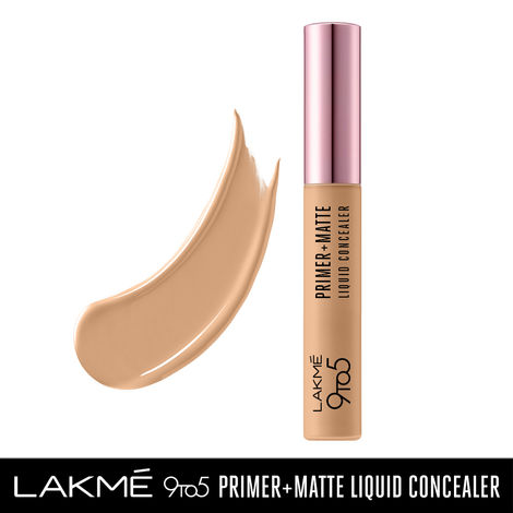Buy Lakme 9to5 Primer+Matte Liquid Concealer 20 Nude, 5.4 ml-Purplle