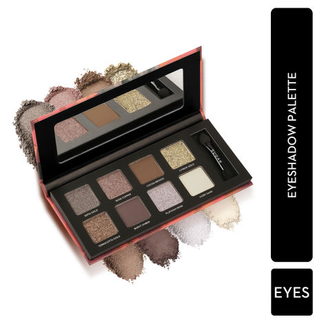 Buy SUGAR Cosmetics Blend The Rules Eyeshadow Palette | Long Lasting, Smudge Proof & Shimmery Finish | 10.4 Gm - 05 Willow (Brazen Browns)-Purplle
