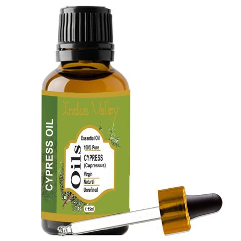 Buy Indus Valley Bio Organic Cypress Essential Oil (15 ml)-Purplle