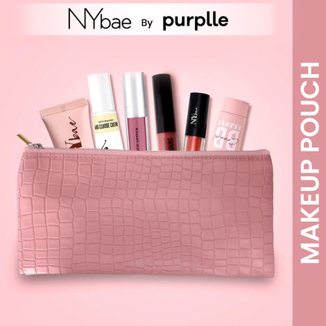 Buy NY Bae Travel Around Town Pouch | Travel Friendly | Multi Purpose Bag | Spacious - Pink Paradise-Purplle