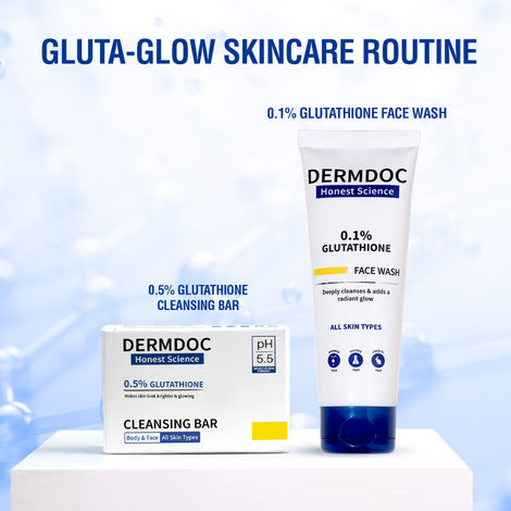 glutathione injections toronto price DermDOC 0.1% Glutathione Face Wash (100 ml)