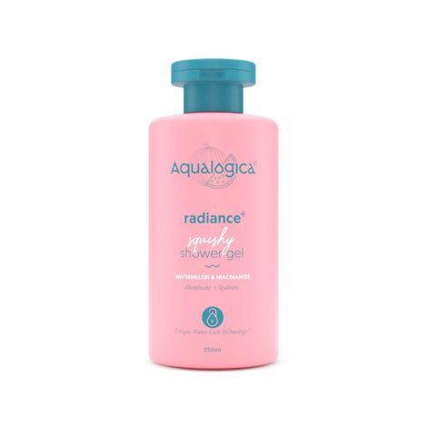 Buy Aqualogica Radiance+ Squishy Shower Gel with Watermelon & Niacinamide for Radiant Skin - 250 ml-Purplle