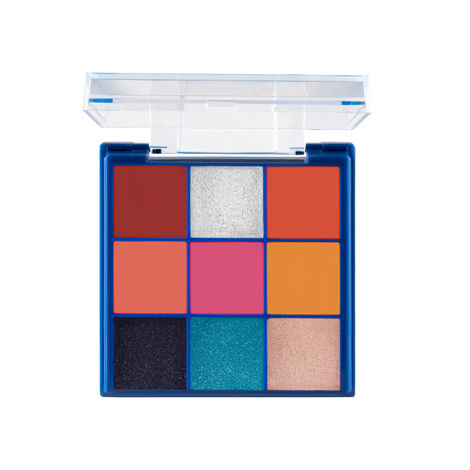 Buy MARS Makeup Kit with 9 Highly Pigmented Eyeshadows, Blusher and Highlighter - 02 | 16g-Purplle