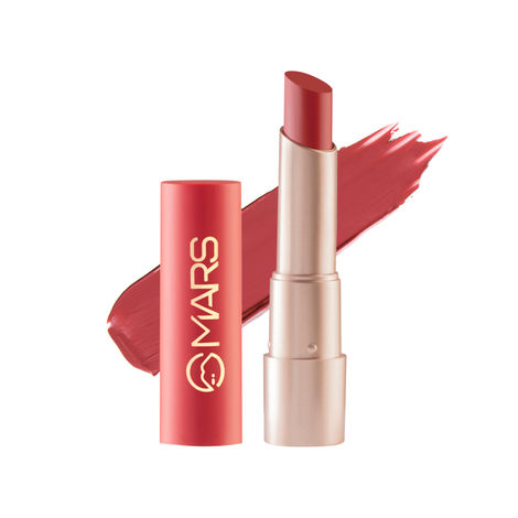 Buy MARS Creamy Matte Long Lasting Lipstick for Women | Creamy Lipstick | Single Swipe Application | Smooth & Light Weight (3.2 gm) (05-Bihu Bliss)-Purplle