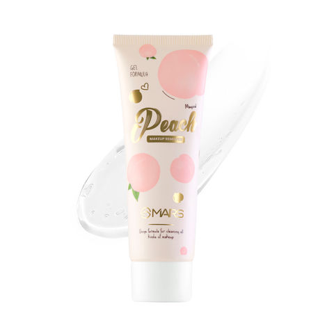 Buy MARS Gel Peach Makeup Remover for Eye and Face Makeup | 60ml-Purplle