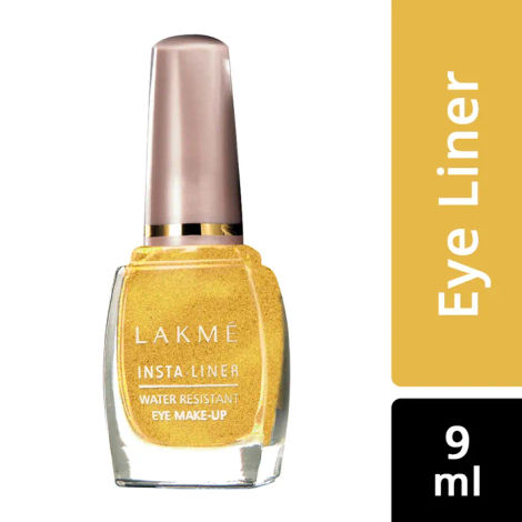 Buy Lakme Insta Eye Liner - Golden (9 ml)-Purplle