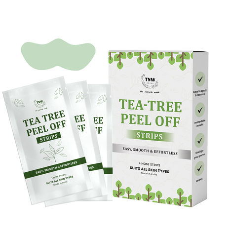 Buy TNW – The Natural Wash Tea Tree Peel Off Strips for Blackheads and Whiteheads | With Tea Tree | Suitable for all skin types-Purplle