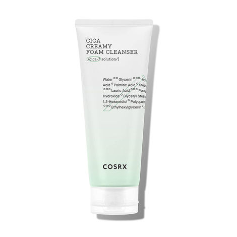 Buy Cosrx Pure Fit Cica Creamy Foam Cleanser 150 ml-Purplle