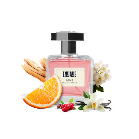 Buy Engage Yang Eau De Parfum for Women, Floral and Fruity Fragrance Scent, Skin Friendly Perfume for Women,A 100 ml+3 ml-Purplle