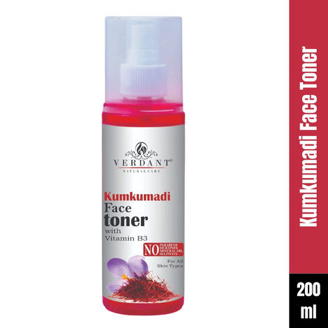 Buy Verdant Natural Care Kumkumadi Face Toner (200 ml)-Purplle