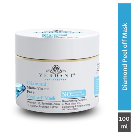 Buy Verdant Natural Care Diamond Peel off Mask (100 ml)-Purplle