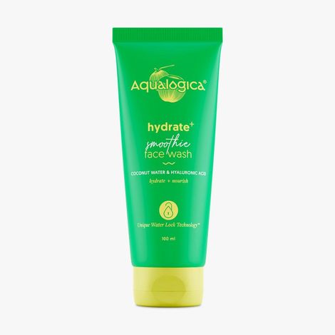 Buy Aqualogica Hydrate+ Face Wash with Coconut Water & Hyaluronic Acid 100 ml-Purplle