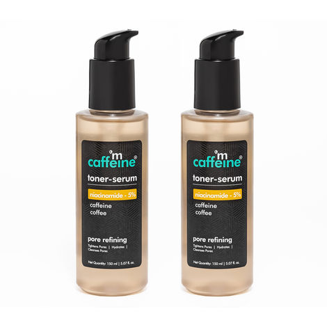Buy mCaffeine Toner Serum- Niacinamide Pack of 2-Purplle