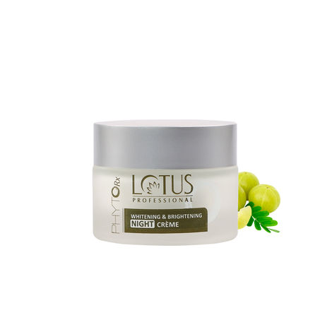 Buy Lotus Professional PhytoRx Whitening & Brightening Night Cream | All skin types | Night Repair cream | 50g-Purplle