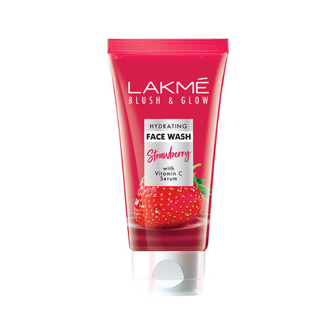 Buy Lakme Blush & Glow Strawberry Freshness Gel Face Wash with Strawberry Extracts, 150 g-Purplle