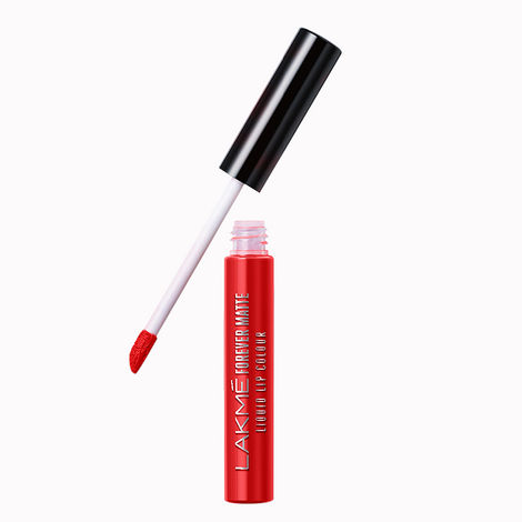 Buy Lakme Forever Matte Liquid Lip Color Red Drive 5.6 ml-Purplle