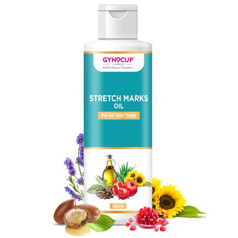 Buy MILDCARES Stretch Mark Removal Oil With Goodness of Sunflower Oil, Vitamin C and E, Olive Oil | For Scars & Stretch Marks - 100ML-Purplle