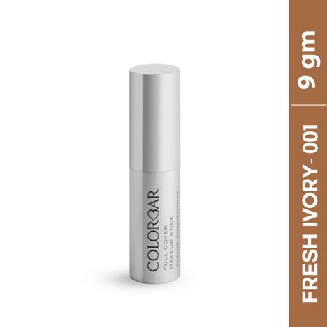 Buy Colorbar Full Cover Makeup Stick With SPF 30 Fresh Ivory 001 (9 g)-Purplle