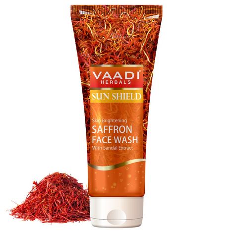 Buy Vaadi Herbals Skin Whitening Saffron Face Wash With Sandal Extract (60 ml)-Purplle