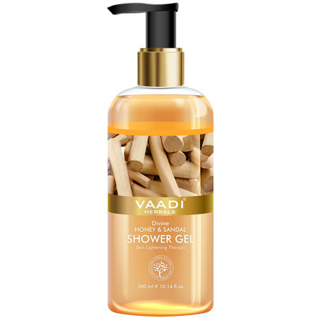 Buy Vaadi Herbals Divine Honey & Sandal Shower Gel (300 ml)-Purplle