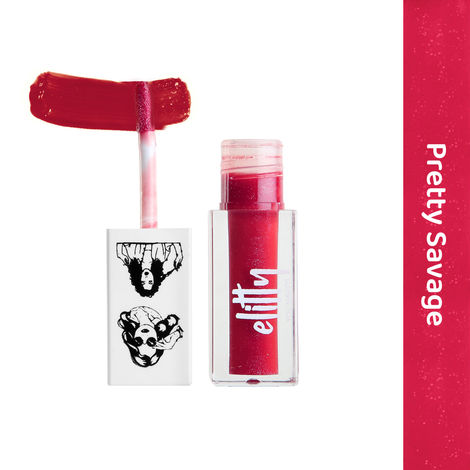 Buy Elitty Jelly Lips - Pretty Savage (Mauve) Lip Gloss for High Shine, Glossy Finish, Cruelty-Free (4 ML)-Purplle