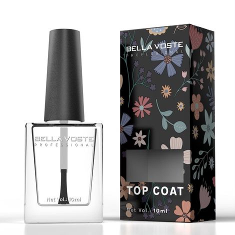 Buy Bella Voste Nail Top Coat - Quick Drying Formula for Stunning Nails | Cruelty-Free, Paraben-Free & Vegan | Long-Lasting Shine-Purplle