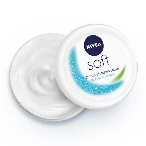 Buy Nivea Soft Moisturiser Light Cream (200 ml)-Purplle