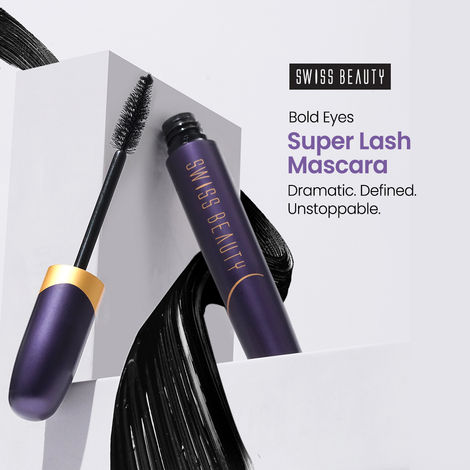 Buy Swiss Beauty Bold Eyes Super lash Mascara Waterproof (7.5 ml)-Purplle