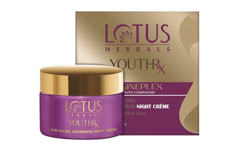 Buy Lotus Herbals YouthRx Anti Ageing Nourishing Night Cream | 50g-Purplle