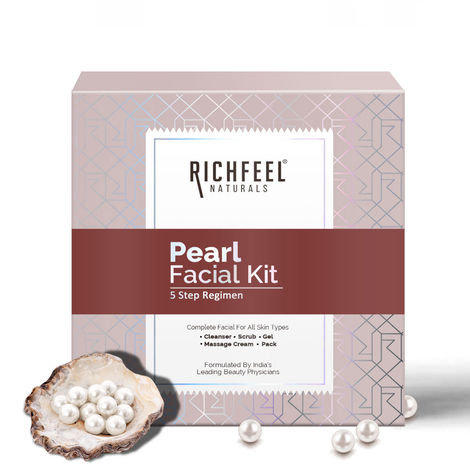Buy Richfeel Pearl Facial Kit 5x6 G - 30 gm-Purplle