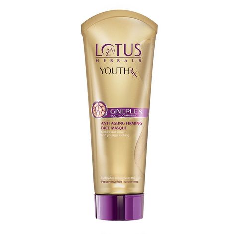 Buy Lotus Herbals YouthRx Anti Ageing Firming Face Mask | 80g-Purplle