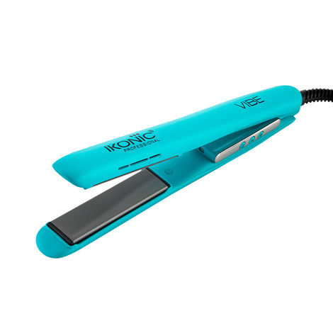Buy IKONIC PROFESSIONAL Vibe Hair straightener-Teal | Straightener with AI Technology| Ceramic Floating Plates| Ionic Technology| Easy to Use 1 pc-Purplle