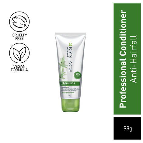 Buy BIOLAGE Advanced Fiberstrong Conditioner 98g | Paraben free|Reinforces Hair Strength & Elasticity | For Hairfall due to hair breakage-Purplle