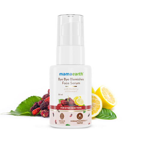 Buy Mamaearth Bye Bye Blemishes Face Serum with Mulberry and Vitamin C for Pigmentation & Dark Spots-Purplle