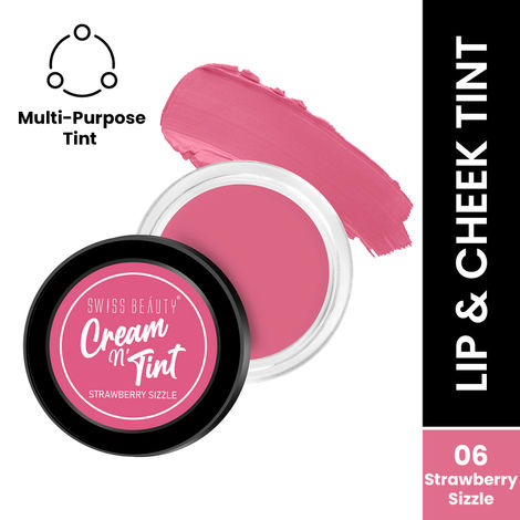 Buy Swiss Beauty Lip & Stawberry Sizzle 8g-Purplle