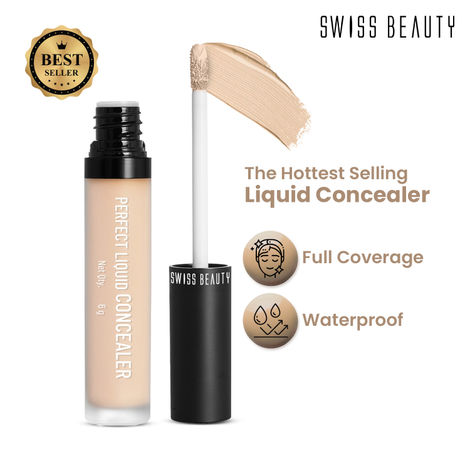Buy Swiss Beauty Liquid Concealer - 2 Sand-Sable (6 gm)-Purplle
