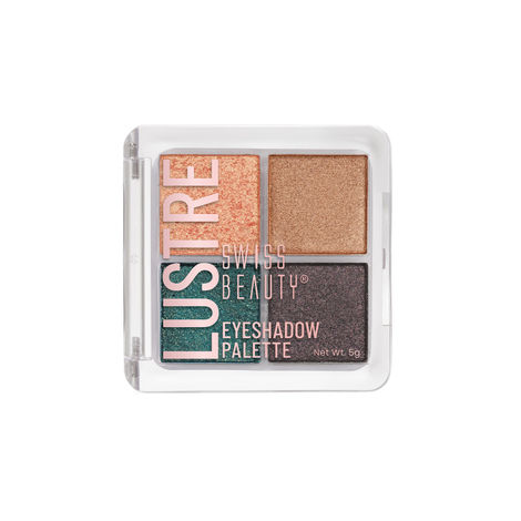 Buy Swiss Beauty Lustre Eyeshadow Palette | 4 Highly Pigmented Shades in Matte & Shine |Long-Lasting | All Skin Types | 03|Party All Night-Purplle