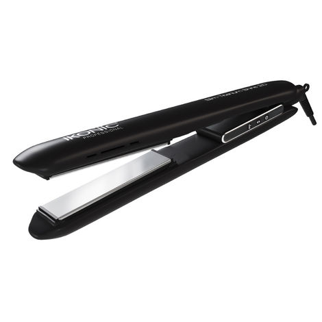 Buy Ikonic Hair Straigtner - Slim Titanium Shine | Black | Ceramic | Corded Electric | Hair Type - All | Heating Temperature - Up To 360 Degrees Celsius-Purplle