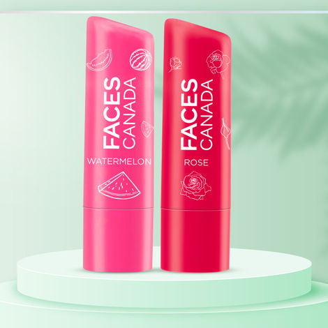 Buy Faces Canada Lip Balms Combo of 2-Purplle