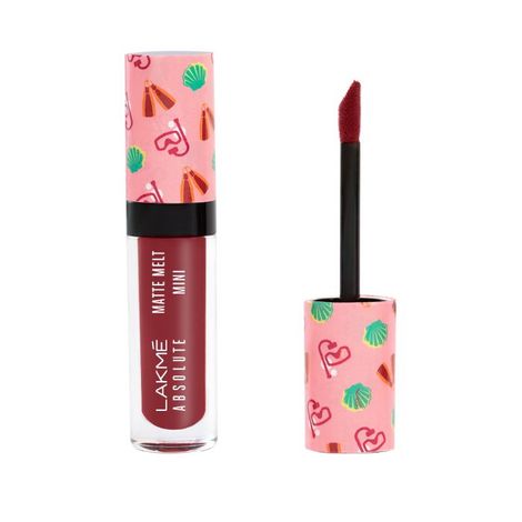 Buy Lakme Absolute Matte Melt Mini Liquid Lip Colour, Indie Maroon, 2.4 ml-Purplle